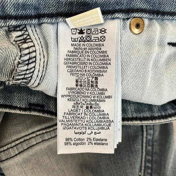 MK  Cargo Vintage Wash Denim Jeans, Size 12 - Picture 10 of 11